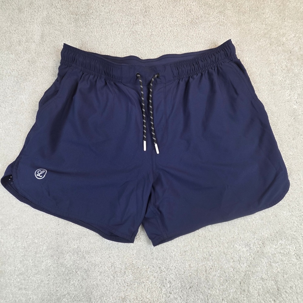 Legends Luka Shorts Mens XL Navy Blue Unlined Athletic Gym Training‎ 5 Inseam
